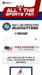 Mobile Screenshot of all4thesportsfan.com